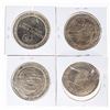 Image 2 : Group of 4 Vintage Las Vegas $1 Coins/Medallions -  Boardwalk,Bourban St.,Barbary Coast, Circus Circ