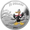 Image 2 : RCM/ WB Looney Tunes Gift Set - 4 x .9999 Fine Silver $20 Coins + Designer Collector Watch - Wood Ca