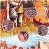 Image 2 : Canada 1999 Millenium Map Coin Collection