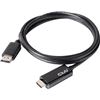 Image 1 : Club 3D CAC-1082 DisplayPort 1.4 to HDMI 2.0B HDR Cable, M/2M/6.56 ft