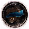 2014 $20 The Great Lakes: Lake Ontario - Pure Silver Coin