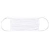 Image 5 : Pack of 50 Reusable Cotton Face Mask, White / Cream, (Pack of 50)