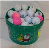 Image 1 : PAIL WITH 60 GOLF BALLS