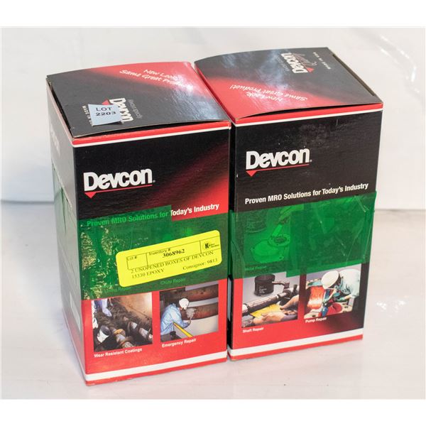 2 UNOPENED BOXES OF DEVCON 15330 EPOXY Kastner Auctions 2-unopened-boxes-of-devcon-15330-epoxy-kastner-auctions