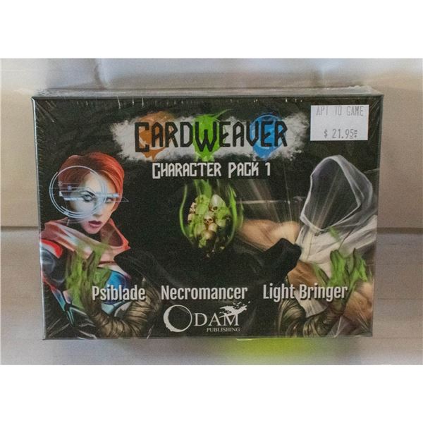 SEALED CARDWAVER CHARACTER PACK 1