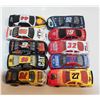 Image 1 : LOT OF 10 1:64 SCALE NASCAR DIECAST CARS