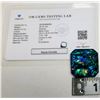 Image 1 : NATURAL RADIANT CUT AMMOLITE