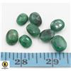 Image 1 : #49-GREEN EMERALD GEMSTONE 52.80CT
