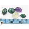 Image 1 : #194-PRENITE,EMERALD, AMETHYST 73.45CT