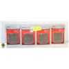 Image 1 : 4 PACKS OF SCREW DRIVER BIT SETS OF 10PCS