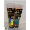 Image 1 : 2 PACKS OF 200 ASSORTED ZIP TIES