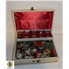 Image 1 : VTG JEWELRY WITH CHRISTIAN DIOR CUFFLINKS