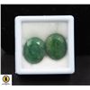 Image 1 : #130-GREEN EMERALD GEMSTONE 35.20CT