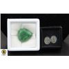 Image 1 : #148-EMERALD 24.35CT & AQUAMARINE 6.35CT