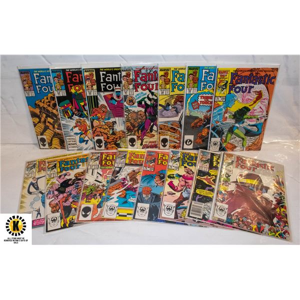 MARVEL FANTASTIC FOUR #295-310 COMIC LOT