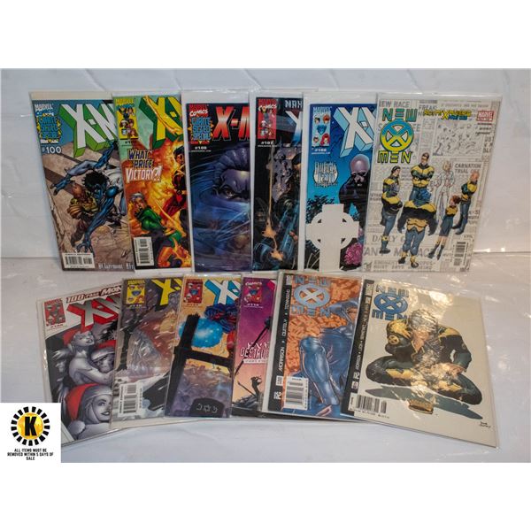 MARVEL X-MEN #100-135 COMIC LOT