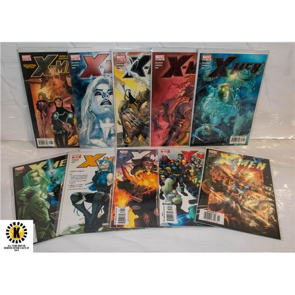 MARVEL X-MEN #166-175 COMIC LOT