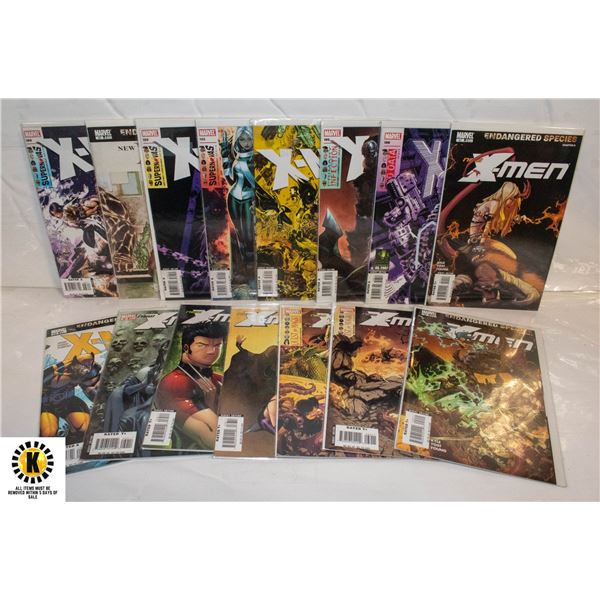MARVEL X-MEN #188-200, (NEW)#32-42 COMIC LOT
