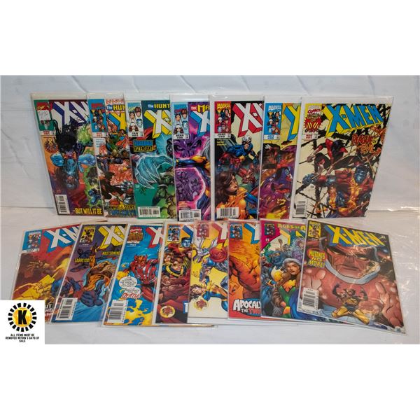 MARVEL X-MEN #81-99 COMIC LOT