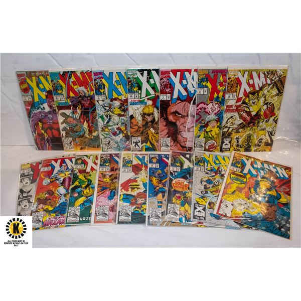 MARVEL X-MEN #1-19 COMIC LOT
