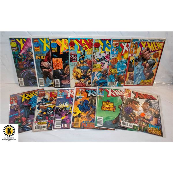 MARVEL X-MEN #60-79 COMIC LOT