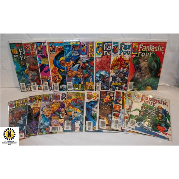 MARVEL FANTASTIC FOUR #1-38 COMIC SET (1998)