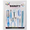 Image 1 : NEW 9PC BEAUTY TOOL KIT