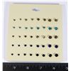 Image 1 : 20 NEW ASSORTED SIZE AND COLOR RHINESTONE STUD