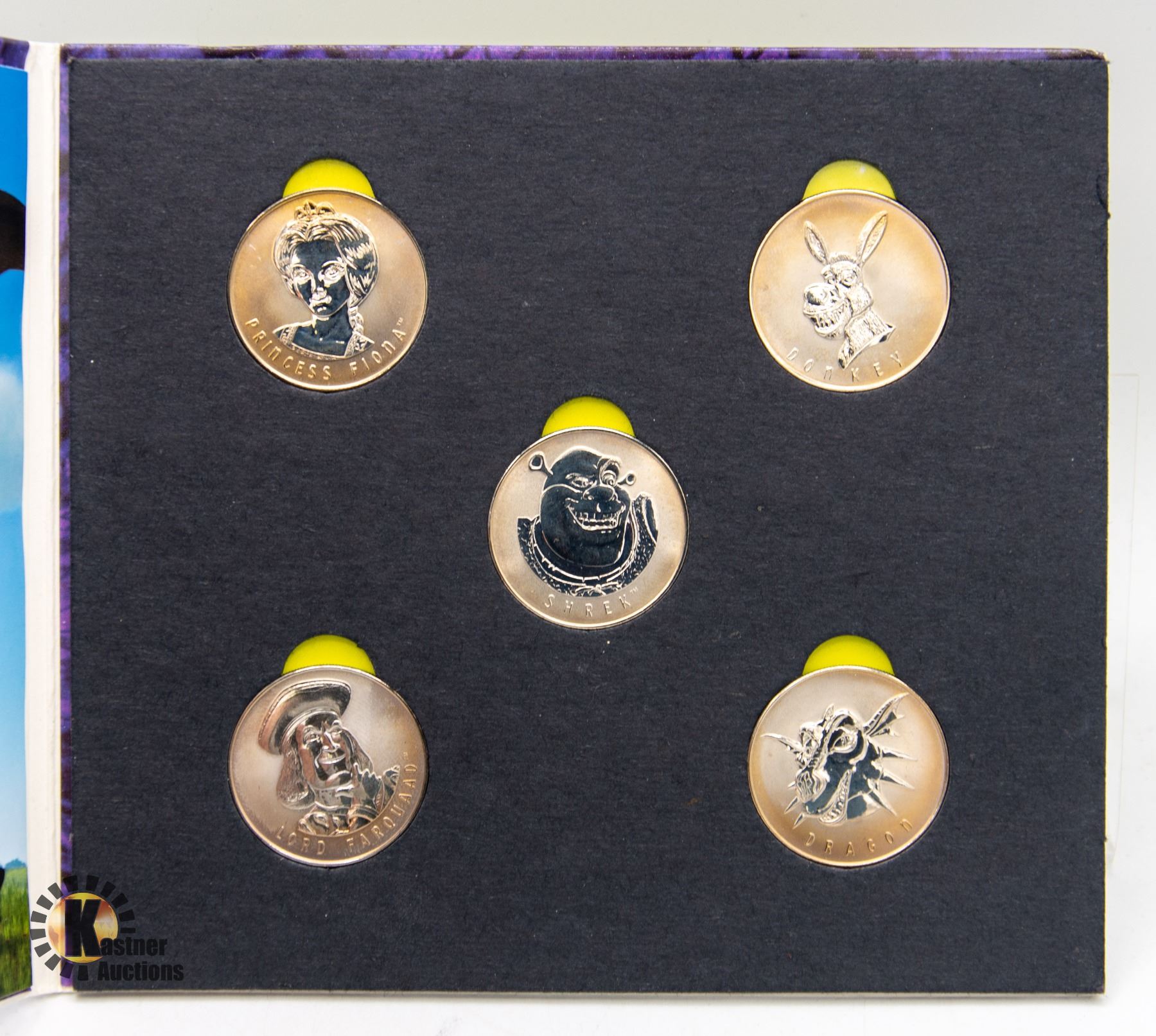 Shrek Coin Set SHREK 5 COIN SET FROM ROYAL CANADIAN MINT - Kastner Auctions
