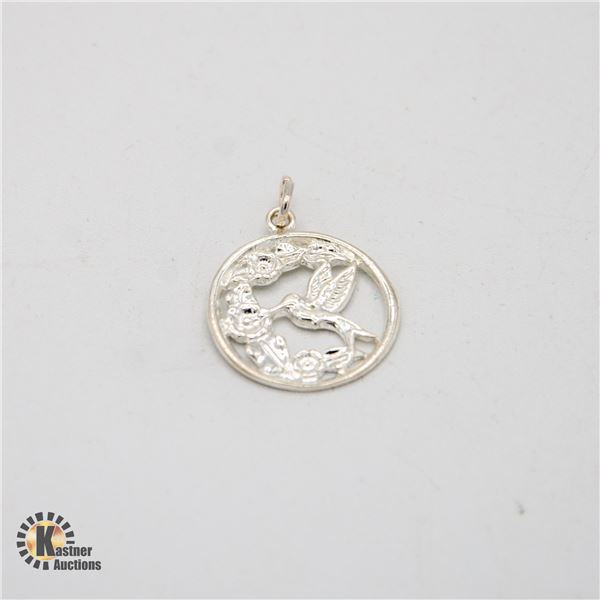HUMMINGBIRD SILVER PENDANT
