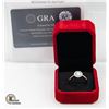 Image 1 : GRA CERTIFIED 1 CT MOISSANITE VVS LT. BLUE