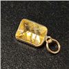 Image 1 : BZ1465-195 10K CITRINE PENDANT