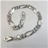 Image 1 : BZ1465-181 SILVER 8" 15.7G BRACELET