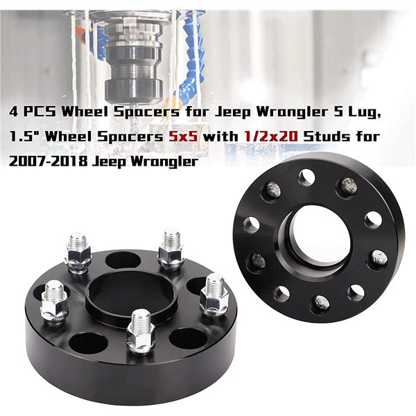 NEW 1.5" WHEEL SPACERS 5X5 CA23890-1