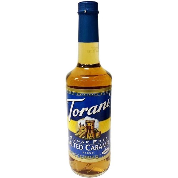 NEW TORANI SUGAR FREE SALTED CARAMEL 750ML BOTTLE