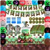 Image 1 : NEW MINECRAFT BIRTHDAY PARTY SUPPLY PACK