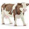 Image 1 : NEW SCHLEICH SIMMENTAL COW COLLECTIBLE FIGURINE