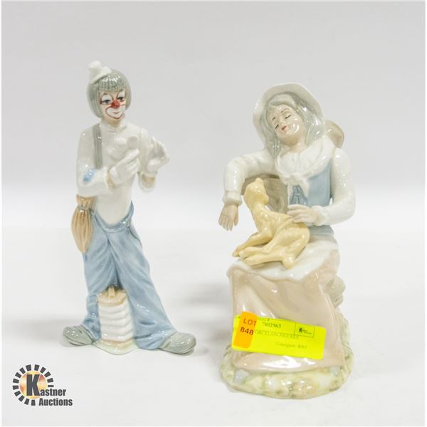 TENGRA PORCELAIN FIGURES