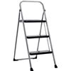 Image 1 : NEW AMZ BASICS 3 STEP STEEL FOLDING STEP STOOL