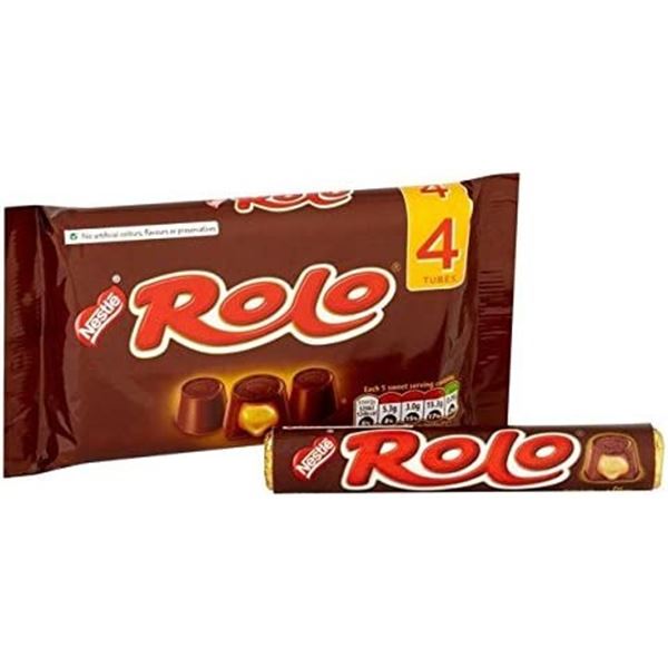 NEW BAG OF 4 PACKS WITH 4 FULL SIZE ROLO BARS