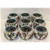 Image 1 : 9 TURKISH HANDMADE TEALIGHT HOLDERS