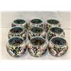 Image 1 : 9 TURKISH HANDMADE TEALIGHT HOLDERS