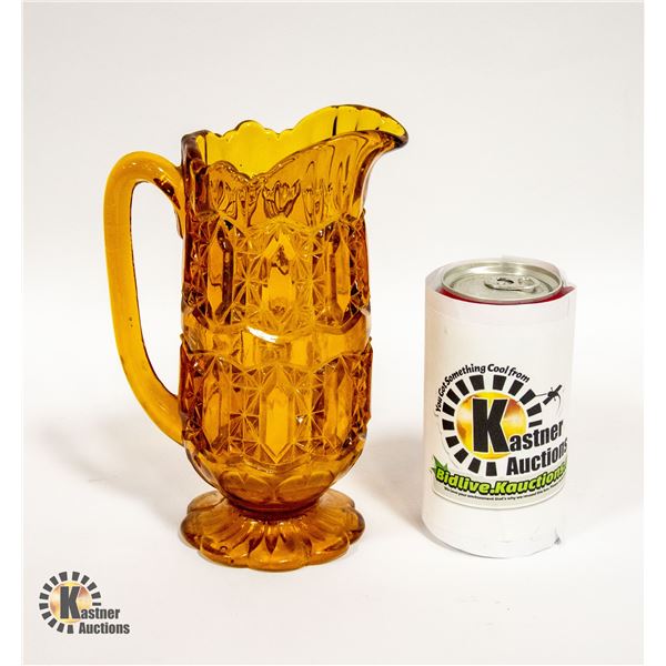 VINTAGE INDIANA GLASS AMBER