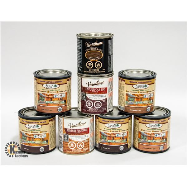 NEW (8) CANS OF VARATHANE