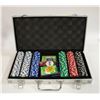 Image 1 : 300 POKER 11.5 CLAY CHIPS SET 2 NEW DECKS, 5