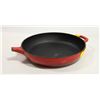 Image 1 : LODGE CAST IRON FRYING PAN-BROKEN HANDLE