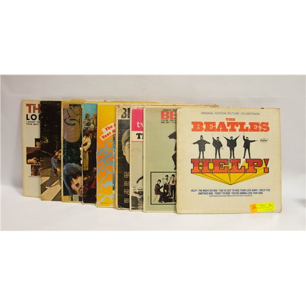 LOT OF BEATTLES ALBUMS