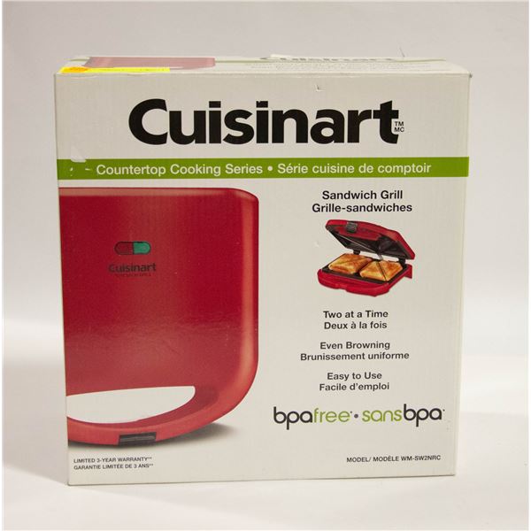 CUISINART SANDWICH GRILL