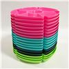Image 1 : 17 NEW APPETIZER TRAYS ROBUST PLASTIC