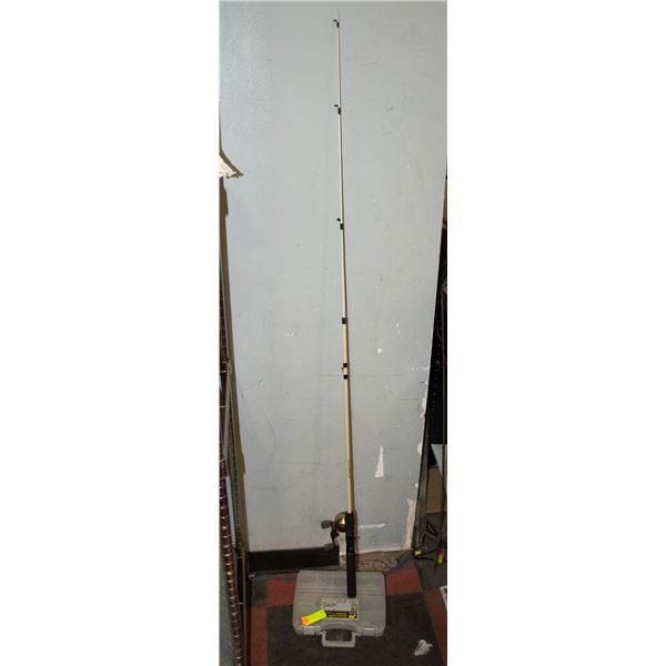 FISHING ROD AND TACKLE BOX